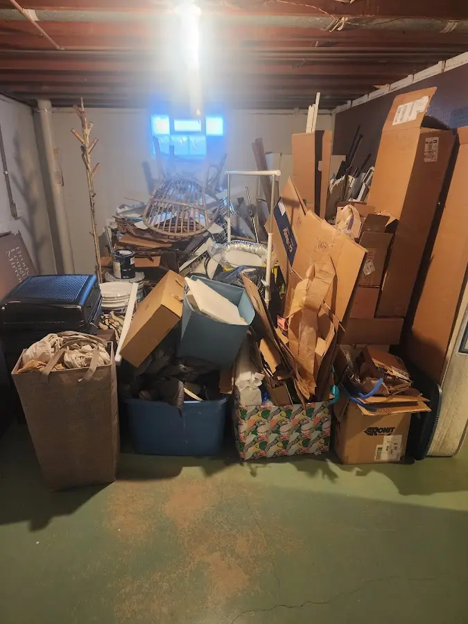 Roll-off dumpster container at job site for Concrete Dumpster Rental in Flower Mound